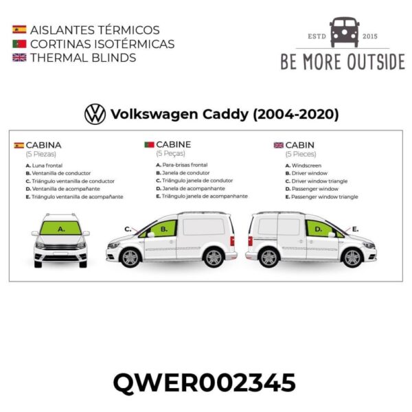Térmico VW Caddy desde 2004 Set Completo - Imagen 8