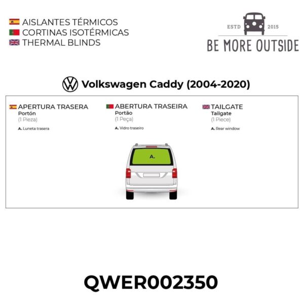 Térmico VW Caddy desde 2004 Set Completo - Imagen 6