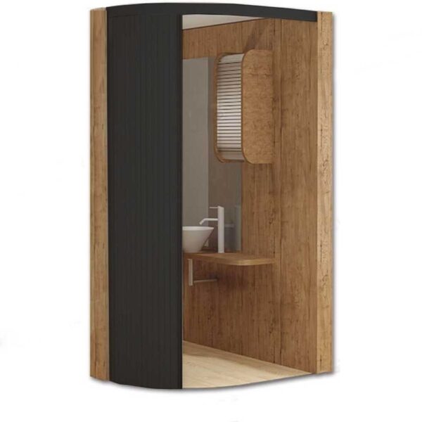 Persiana Divisor Baño Negro 100x198 - Imagen 7
