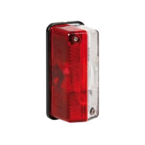 Piloto Lateral Blanco/Rojo C/Tornillos 90X40