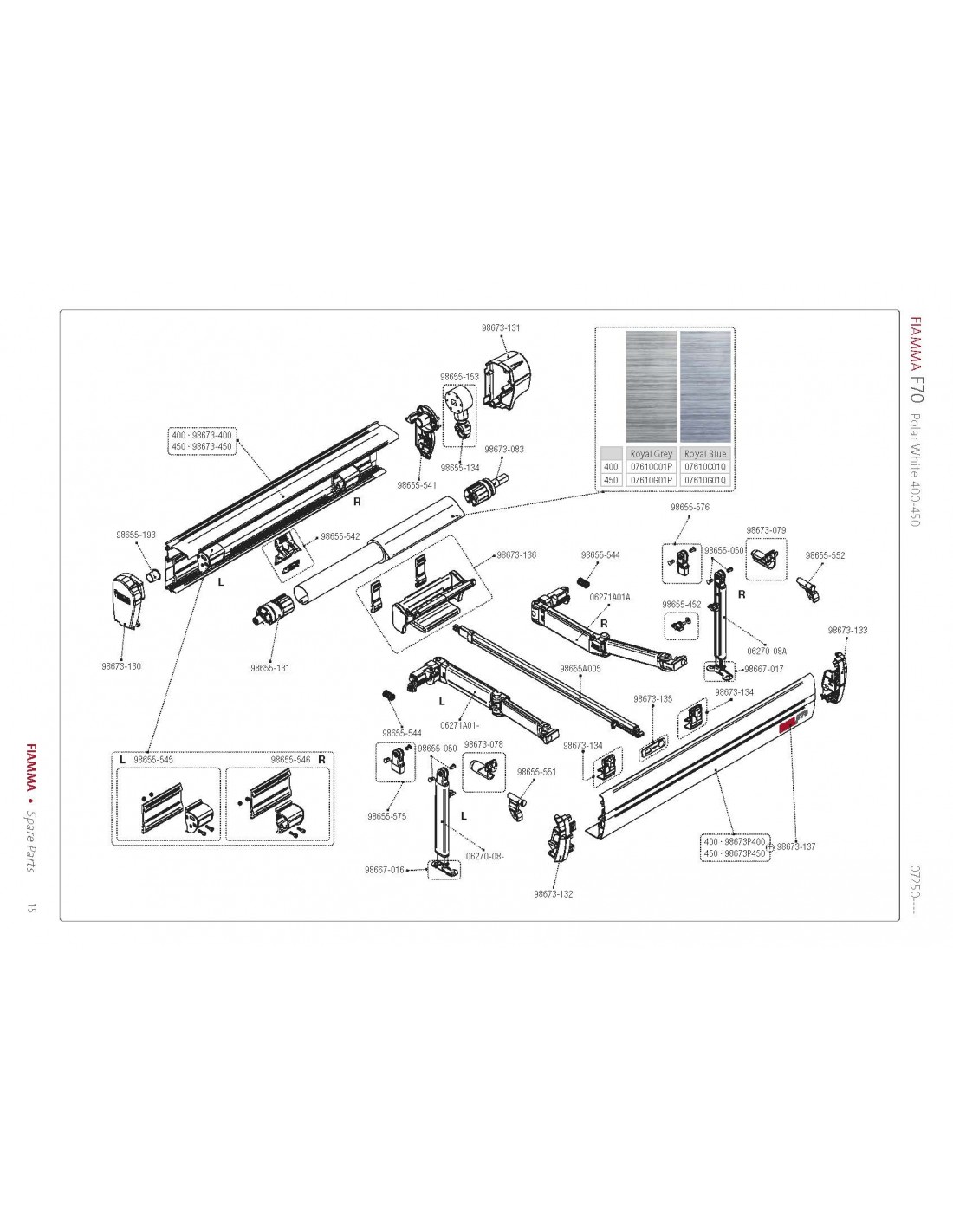 Muelle Brazo F45/F70 150-550 Muelle Brazo F45/F70 150-550 - Imagen 2