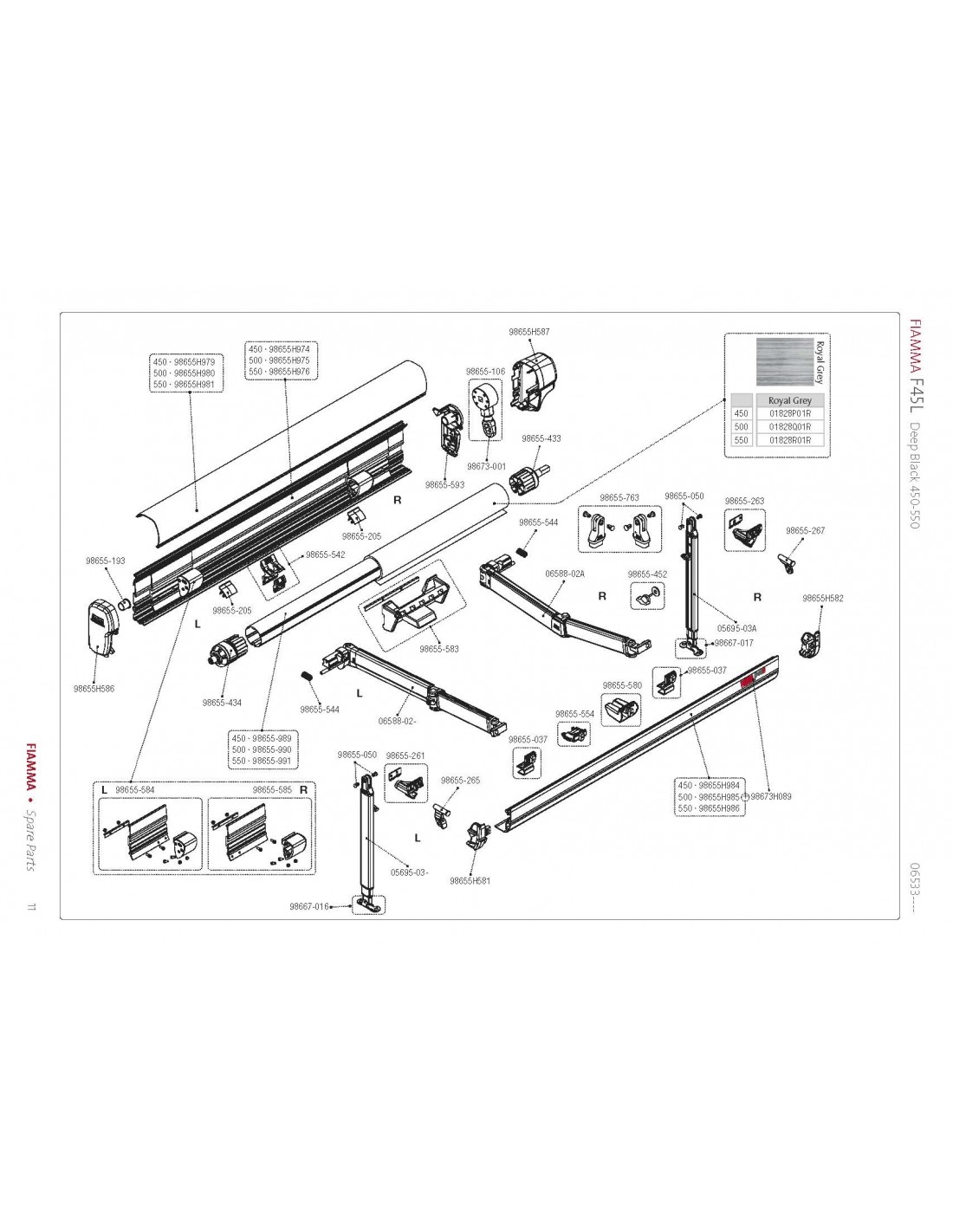 Muelle Brazo F45/F70 150-550 Muelle Brazo F45/F70 150-550 - Imagen 5