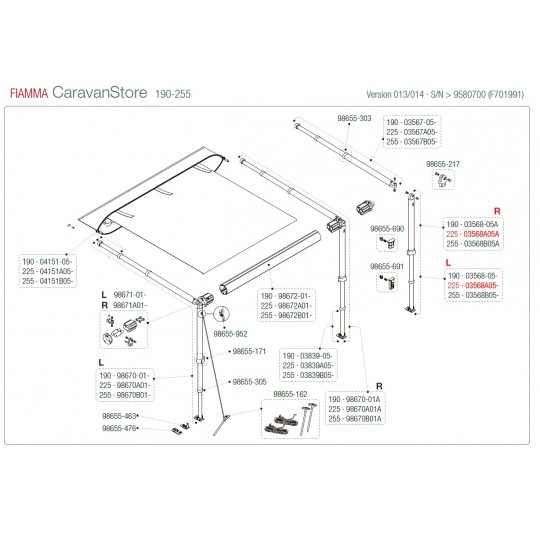 Pata F35/Caravanstore 220-225 Pata F35/Caravanstore 220-225 - Imagen 2