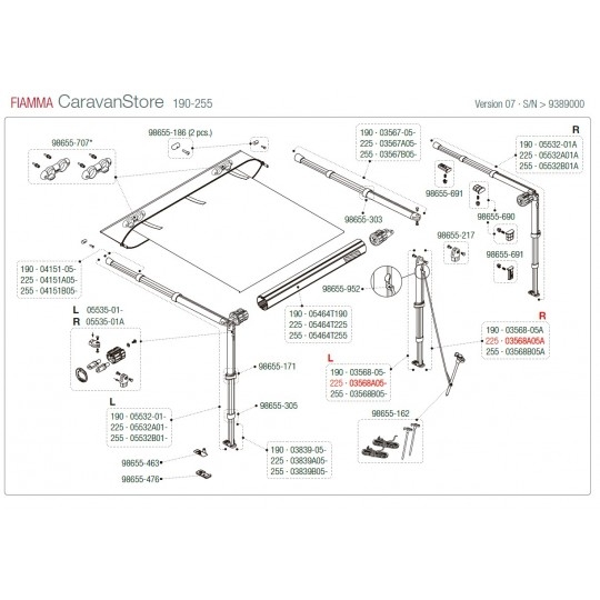 Pata F35/Caravanstore 220-225 Pata F35/Caravanstore 220-225 - Imagen 3