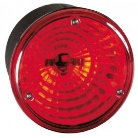 Piloto Redondo Rojo Hella 122mm