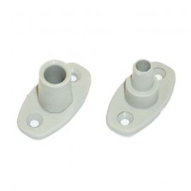 Retenedor Puerta Redondo Blanco