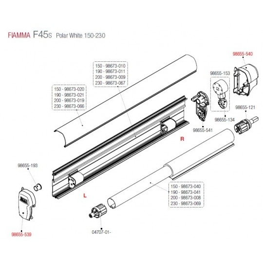 Tapa F45S 150-450 P.W. Tapa F45S 150-450 P.W. - Imagen 2