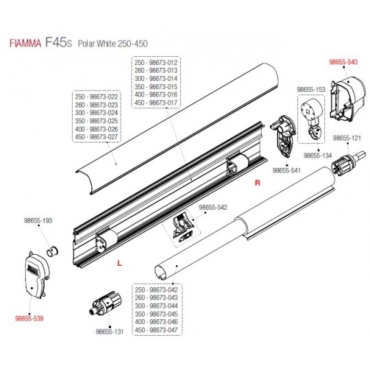 Tapa F45S 150-450 P.W. Tapa F45S 150-450 P.W. - Imagen 3