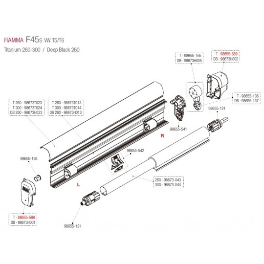 Tapa F45S Titanium Tapa F45S Titanium - Imagen 3