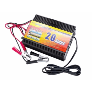 Cargador Auto 12V/20A Reg.